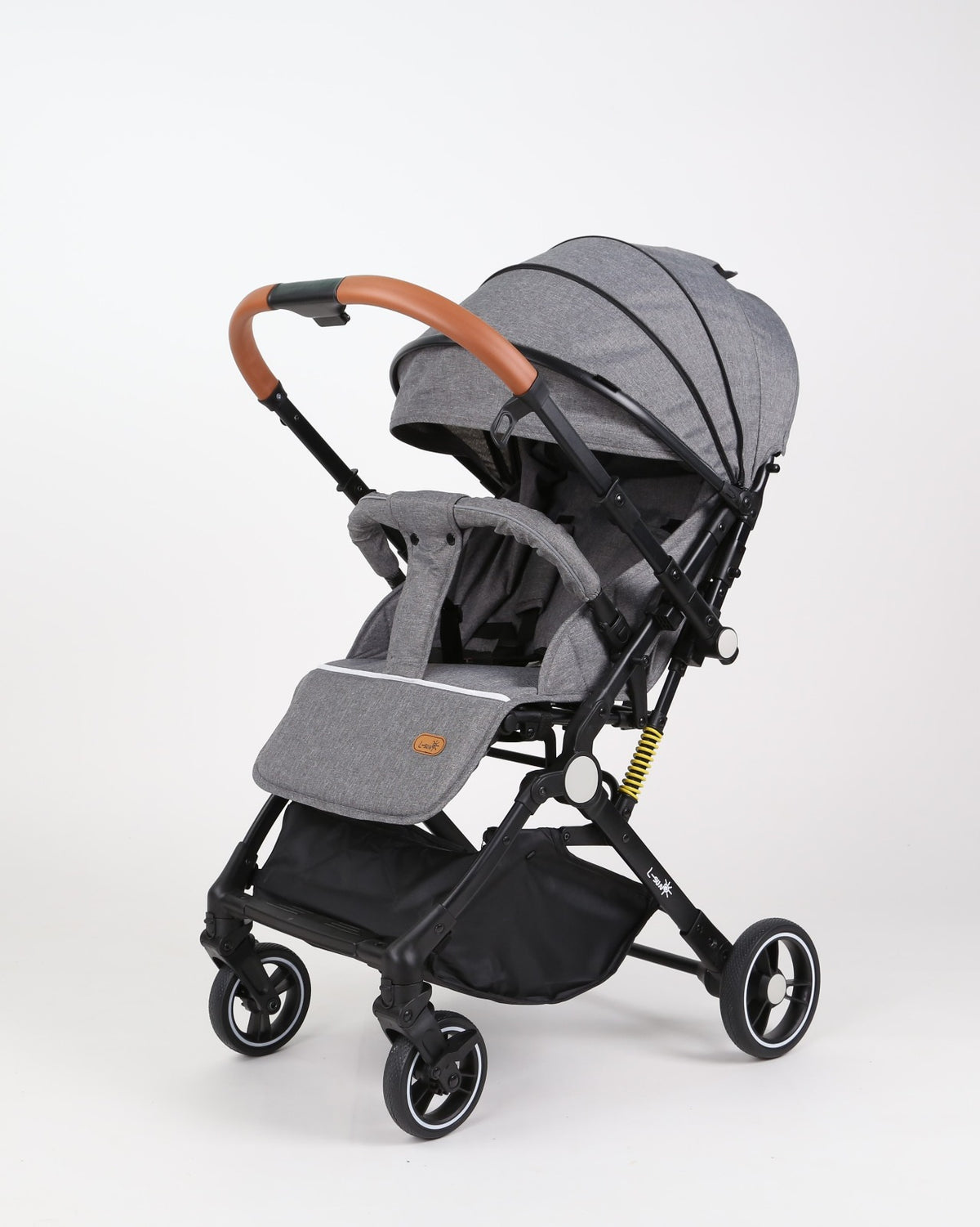 Carucior sport L-Sun Sky, Tip Troller, Maner Reversibil, Husa Picioare, Geanta Scutece, Gray - gogobaby.ro