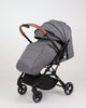 Carucior sport L-Sun Sky, Tip Troller, Maner Reversibil, Husa Picioare, Geanta Scutece, Gray