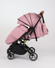 Carucior sport L-Sun Sky, Tip Troller, Maner Reversibil, Husa Picioare, Geanta Scutece, Pink Oasis