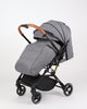 Carucior sport L-Sun Sky, Tip Troller, Maner Reversibil, Husa Picioare, Geanta Scutece, Gray