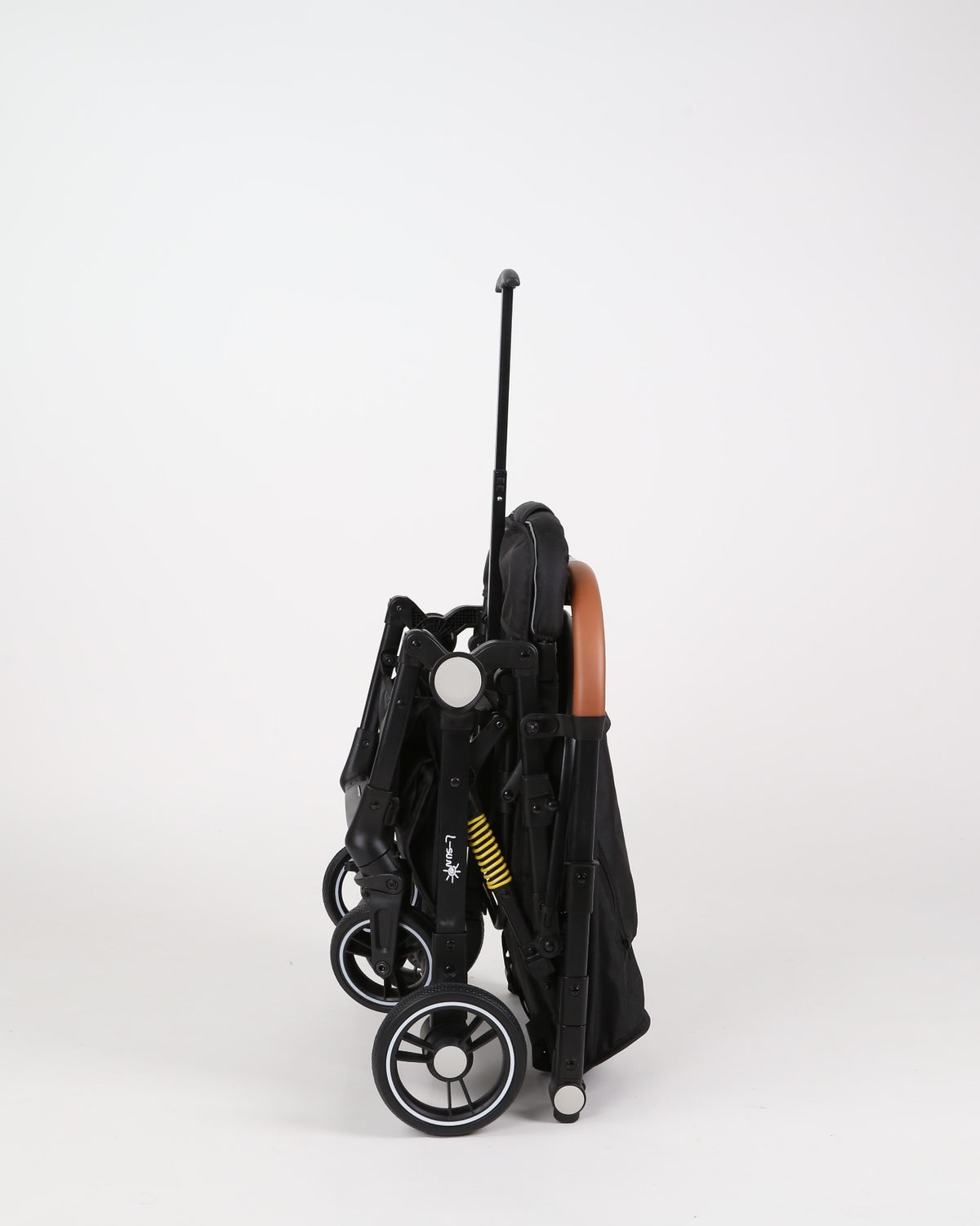 Carucior sport L-Sun Sky, Tip Troller, Maner Reversibil, Husa Picioare, Geanta Scutece, Black - gogobaby.ro