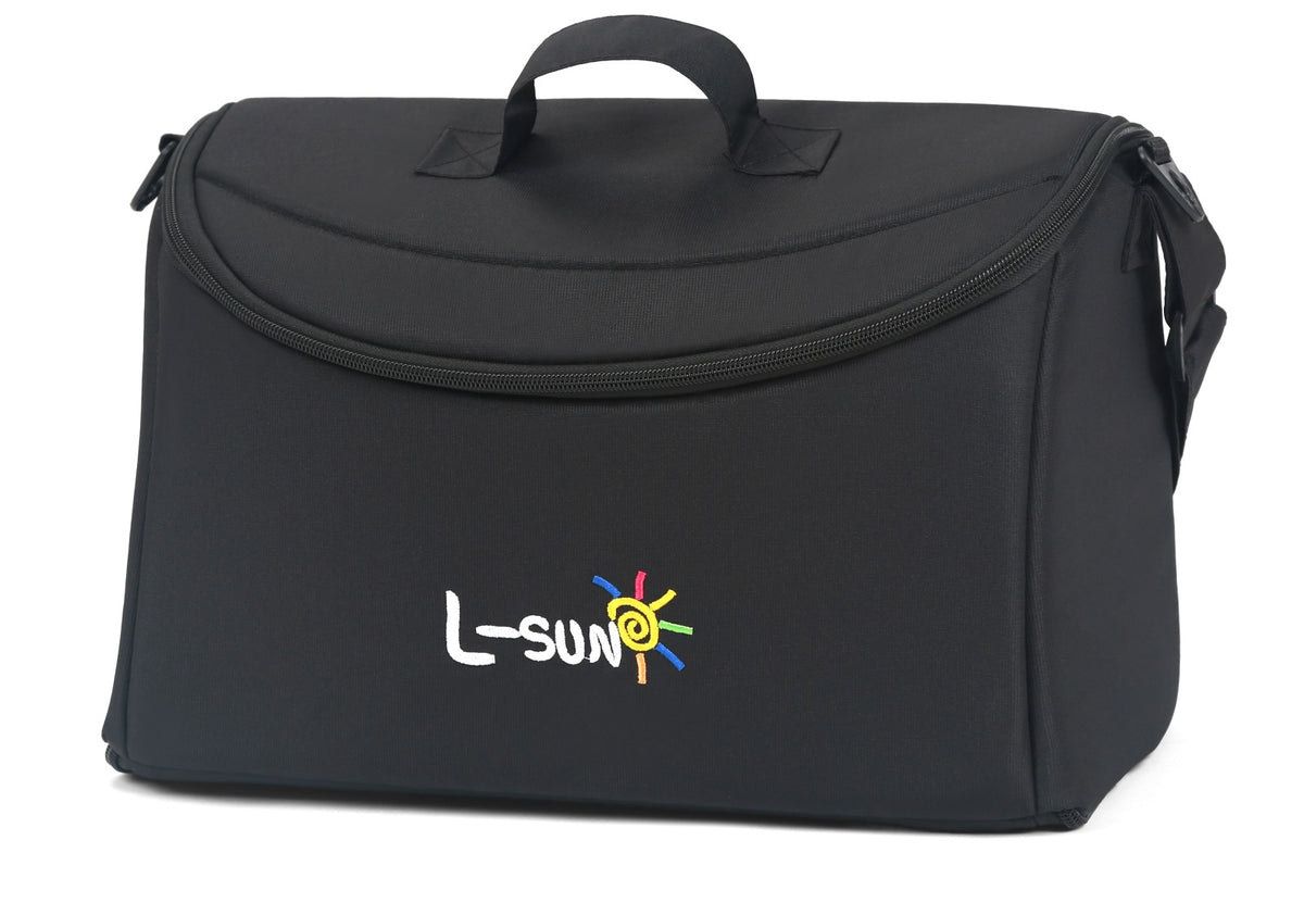 Carucior sport L-Sun Quest, Tip Troller, Maner Reversibil, Husa Picioare, Geanta Scutece, Black - gogobaby.ro