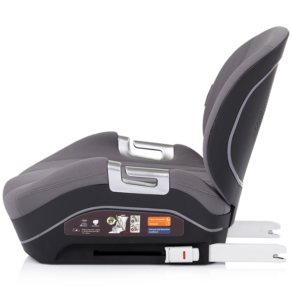 Inaltator auto Chipolino Genesis I-Size 125-150 cm cu sistem Isofix charcoal