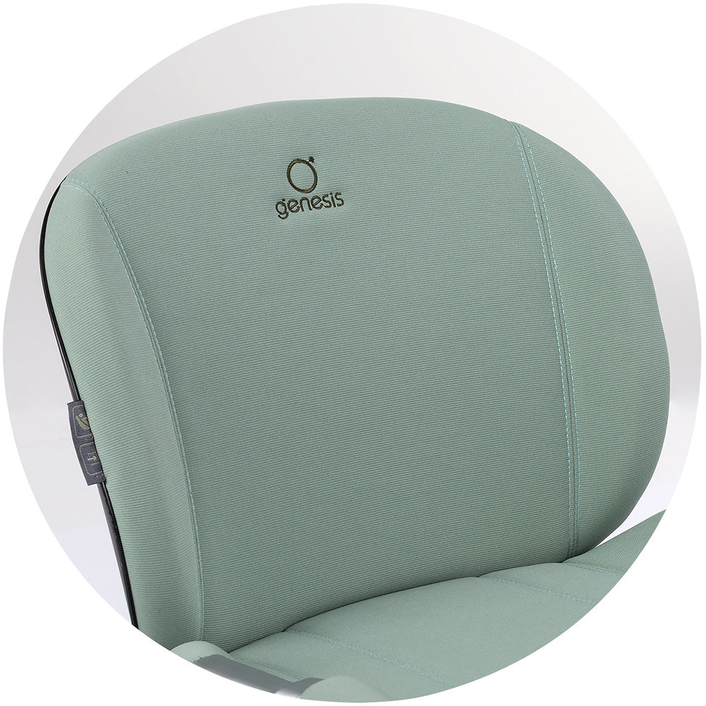 Inaltator auto Chipolino Genesis I-Size 125-150 cm cu sistem Isofix matcha