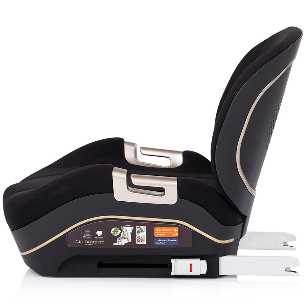 Inaltator auto Chipolino Genesis I-Size 125-150 cm cu sistem Isofix noir