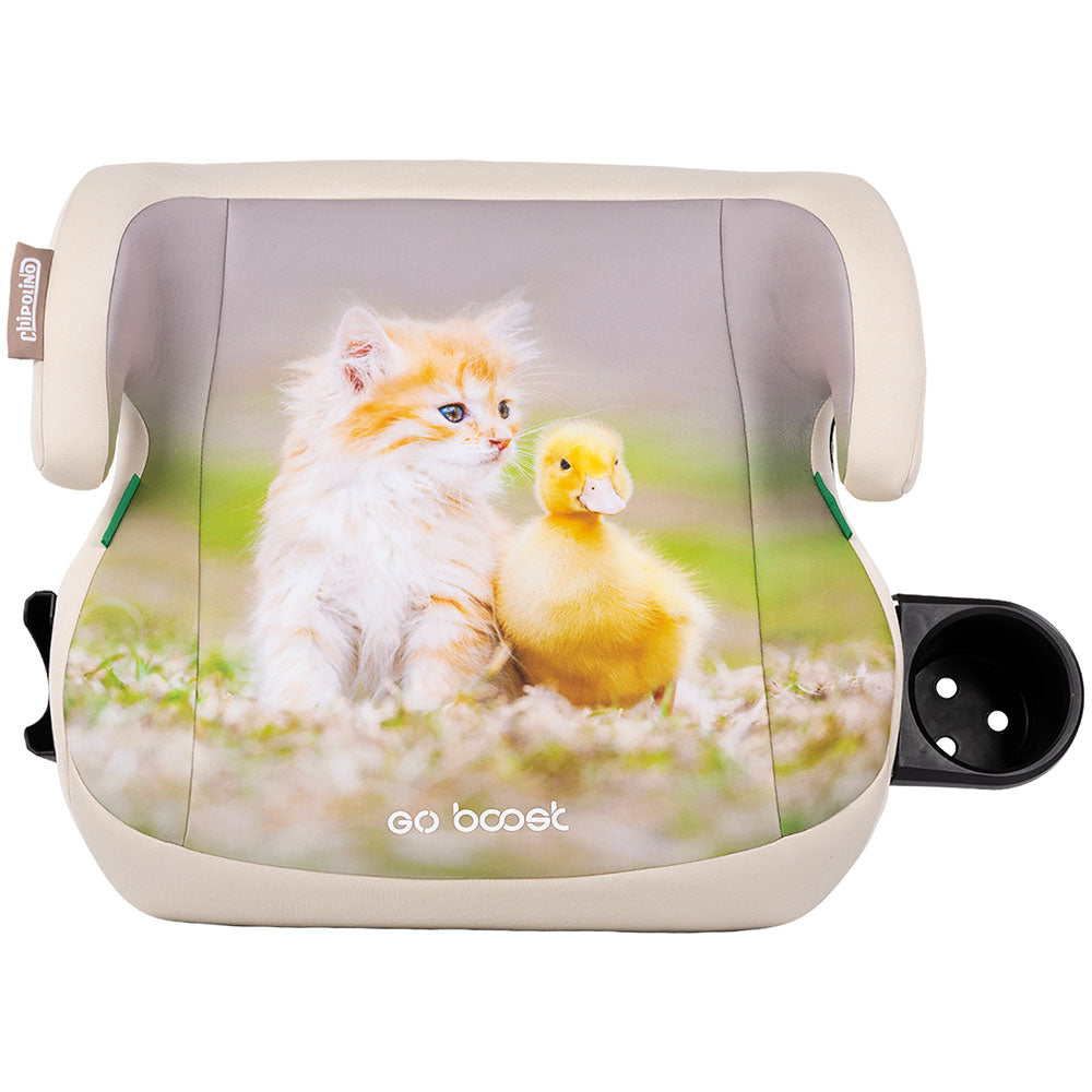 Inaltator auto Chipolino Go Boost I-Size 125-150 cm cat & duck - gogobaby.ro
