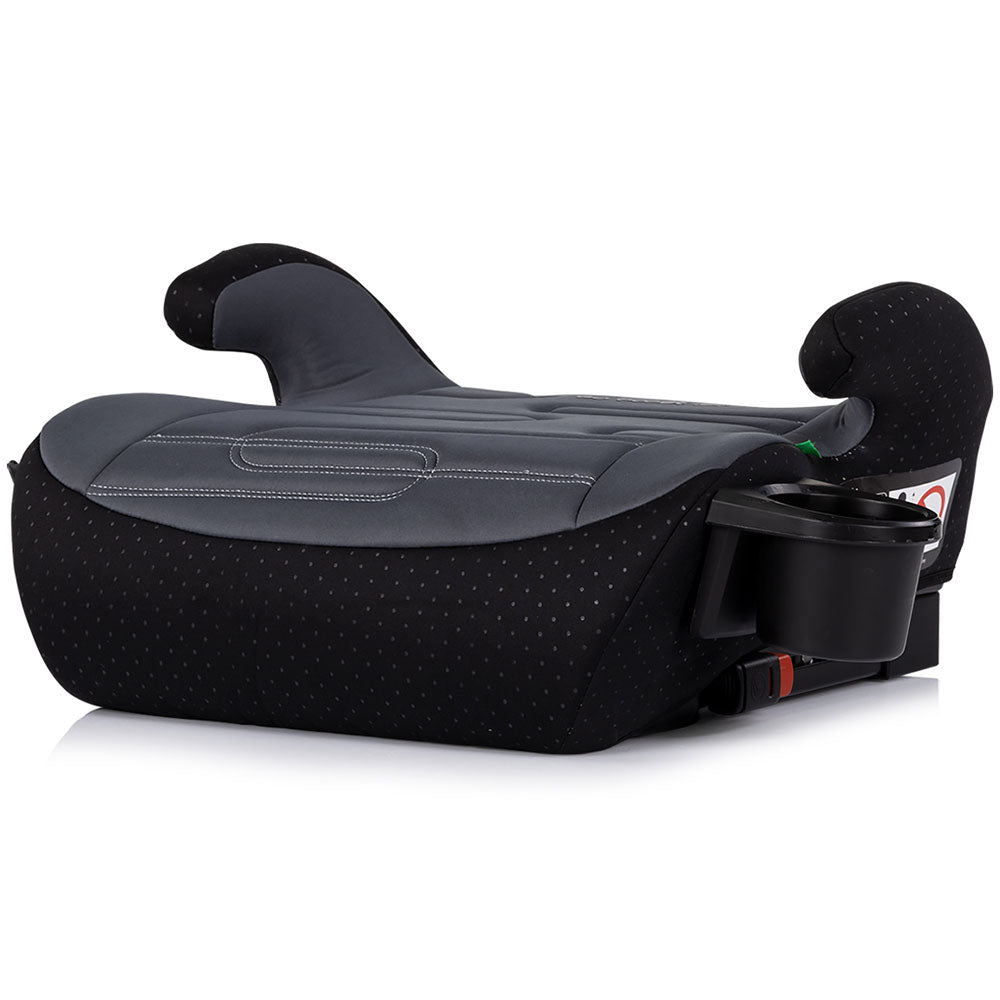 Inaltator auto Chipolino Go Boost Iso I-Size 125-150 cm cu sistem Isofix charcoal - gogobaby.ro