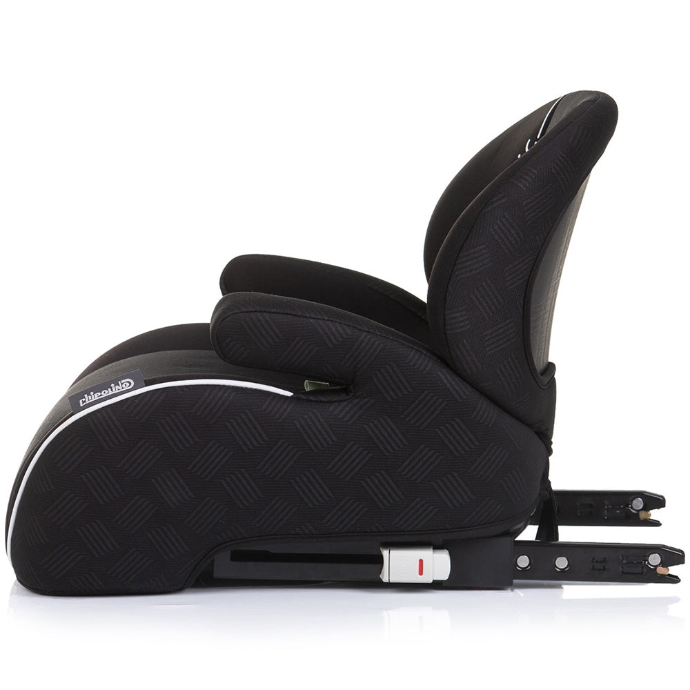Inaltator auto Chipolino Sonic I-Size 125-150 cm cu sistem Isofix blackberry, testat ADAC