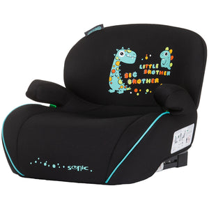 Inaltator auto Chipolino Sonic I-Size 125-150 cm cu sistem Isofix dino, testat ADAC
