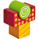 Jucarie Eichhorn Cuburi in galetusa Wooden Blocks 50 piese