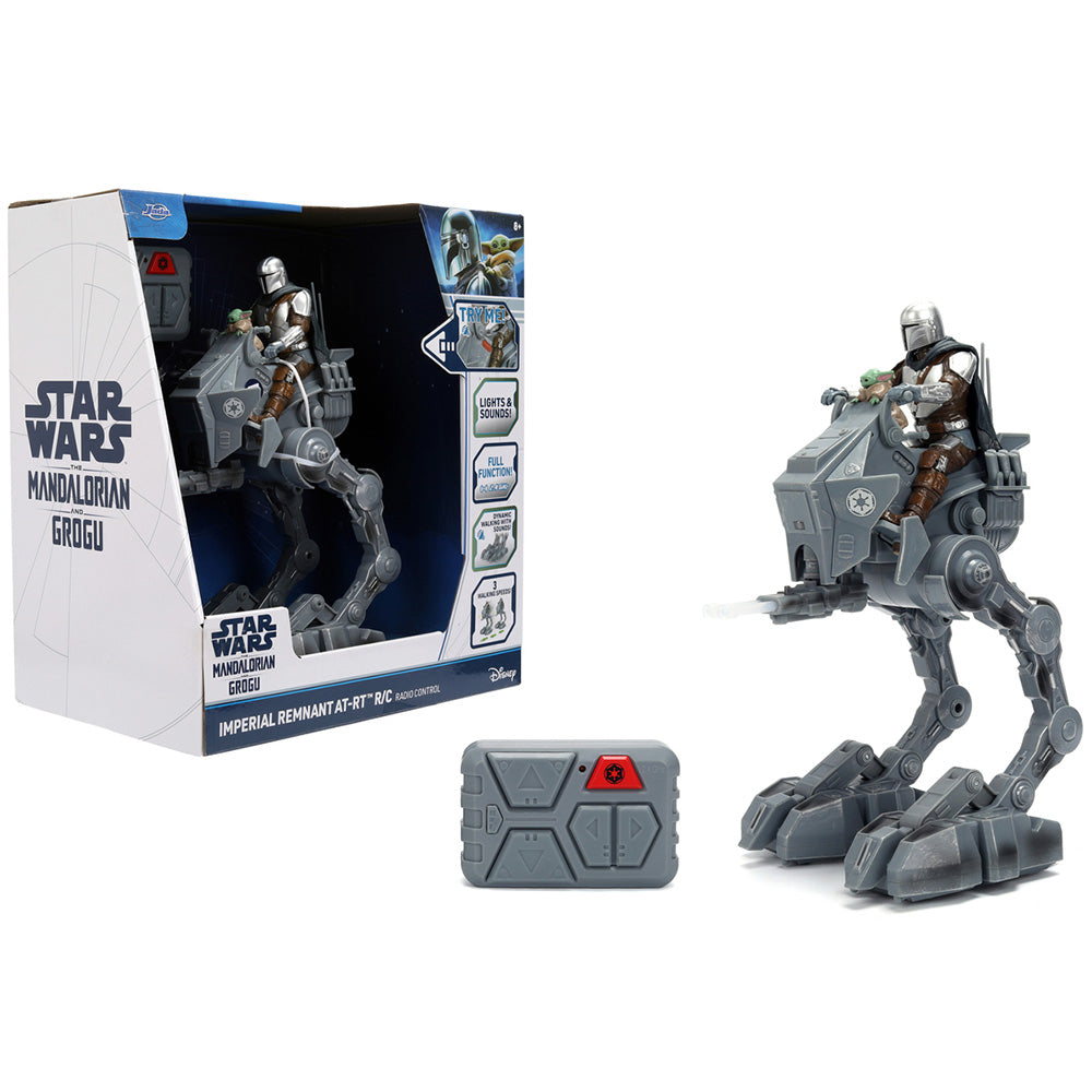 Jucarie Jada Toys RC Star Wars AT-RT 35 cm cu telecomanda