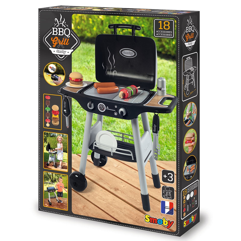 Jucarie Smoby Gratar BBQ cu 18 accesorii