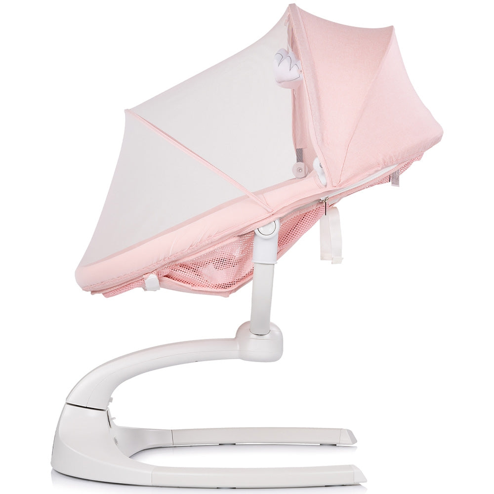Leagan electric Chipolino E-sway pink marshmallow - gogobaby.ro