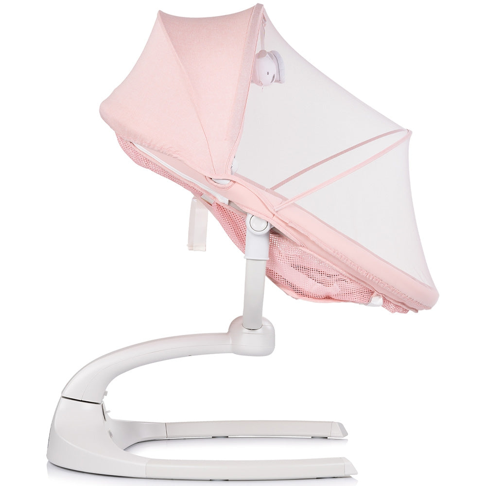 Leagan electric Chipolino E-sway pink marshmallow - gogobaby.ro