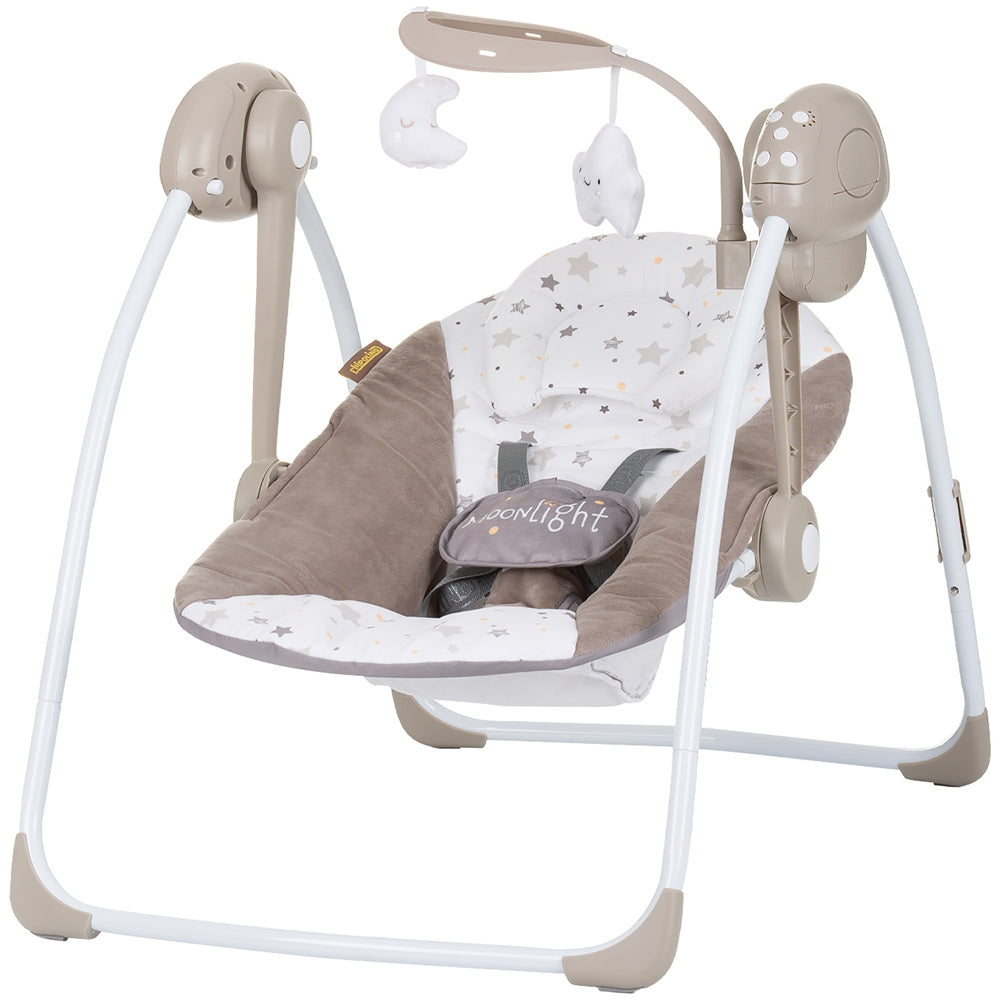 Leagan electric Chipolino Moonlight macadamia - gogobaby.ro