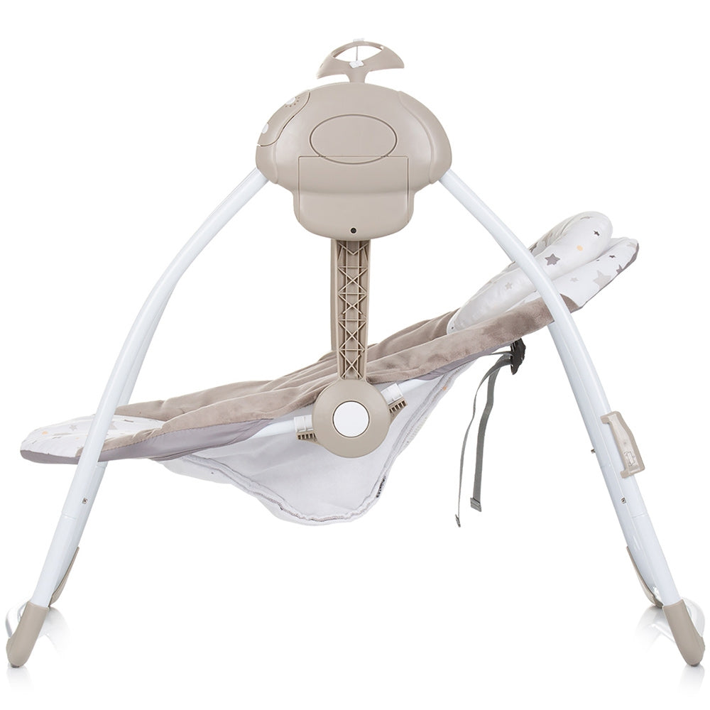 Leagan electric Chipolino Moonlight macadamia - gogobaby.ro