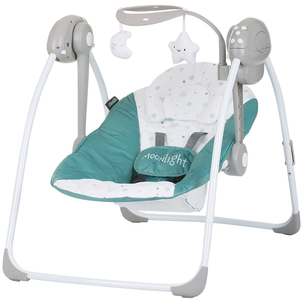 Leagan electric Chipolino Moonlight pastel green - gogobaby.ro