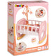 Leagan pentru papusa Smoby Baby Nurse Baby's Cot cu carusel