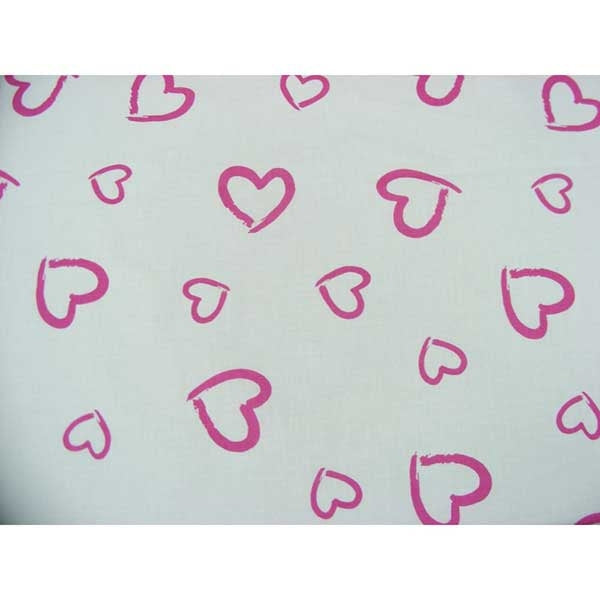 Lenjerie patut Hubners Inimioare 4 piese - gogobaby.ro