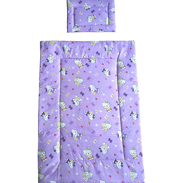 Lenjerie patut Hubners Kitty 5 piese mov - gogobaby.ro