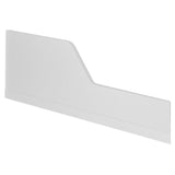 Margine de siguranta pentru patut din lemn Hubners 120x28 cm alb