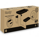 Masa de picnic cu doua banci Smoby Life pentru casuta verde