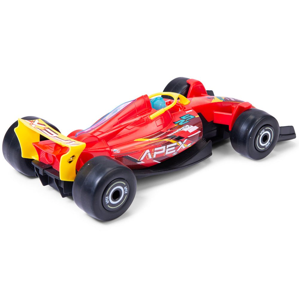 Masina Dickie Toys Formula Racer Team Apex 23 cm cu lumini si sunete