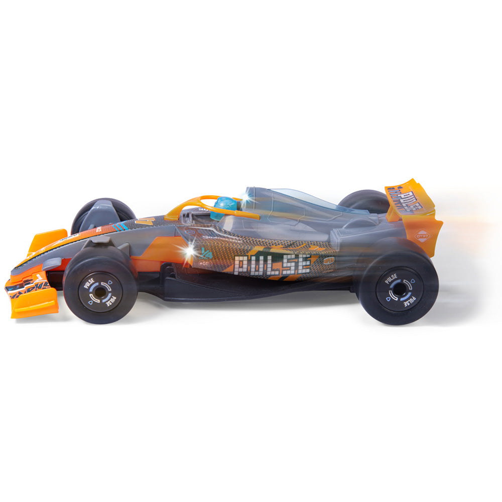 Masina Dickie Toys Formula Racer Team Pulse 23 cm cu lumini si sunete