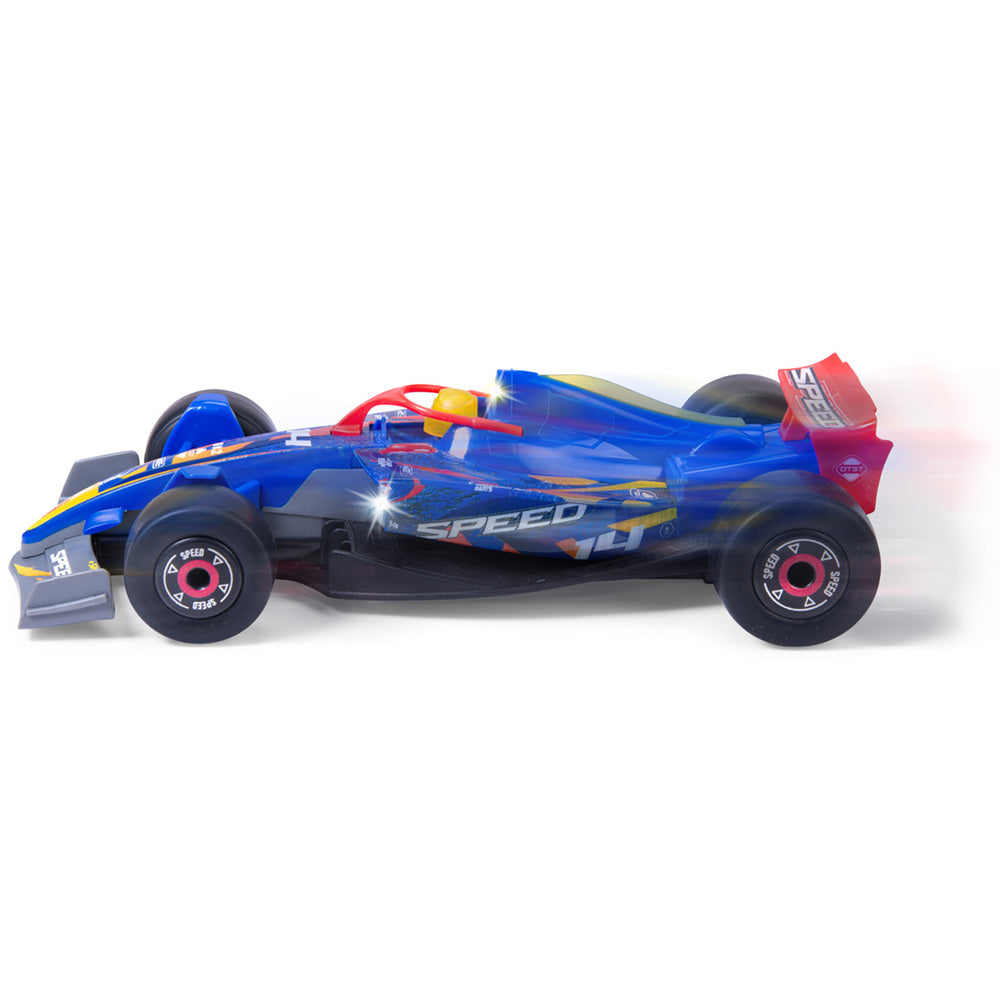 Masina Dickie Toys Formula Racer Team Speed 23 cm cu lumini si sunete