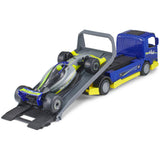 Masina Dickie Toys Formula Transporter Team Split 35 cm cu lumini si sunete