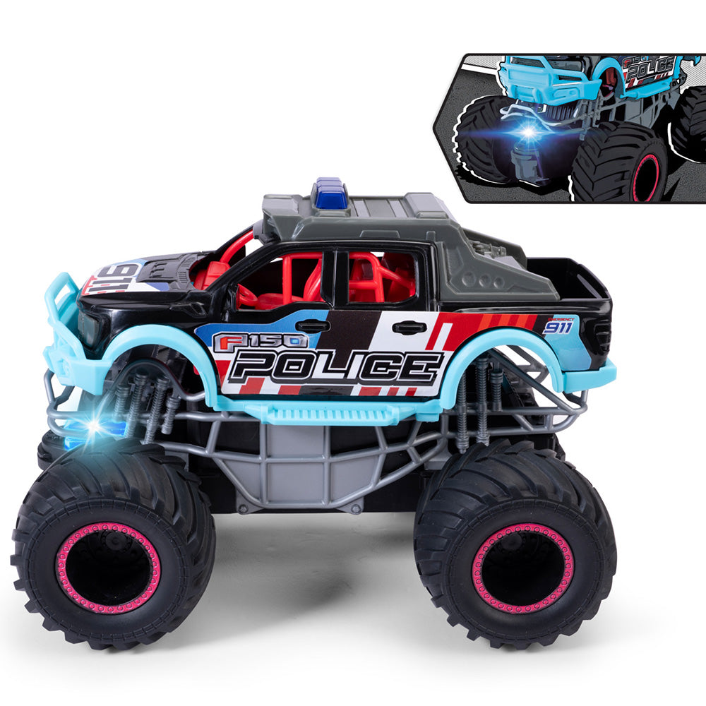 Masina Dickie Toys Police F-150 19,3 cm cu lumini si sunete