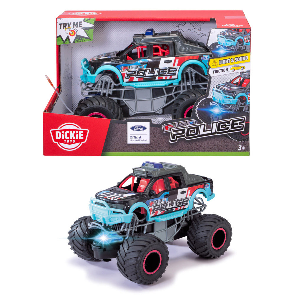 Masina Dickie Toys Police F-150 19,3 cm cu lumini si sunete