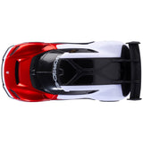 Masina Dickie Toys Porsche Mission R 21 cm cu lumini si sunete