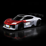 Masina Dickie Toys Porsche Mission R 21 cm cu lumini si sunete