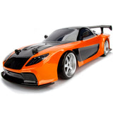 Masina Jada Toys RC Fast & Furious Mazda RX-7 Drift 1:10 cu telecomanda