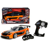 Masina Jada Toys RC Fast & Furious Mazda RX-7 Drift 1:10 cu telecomanda