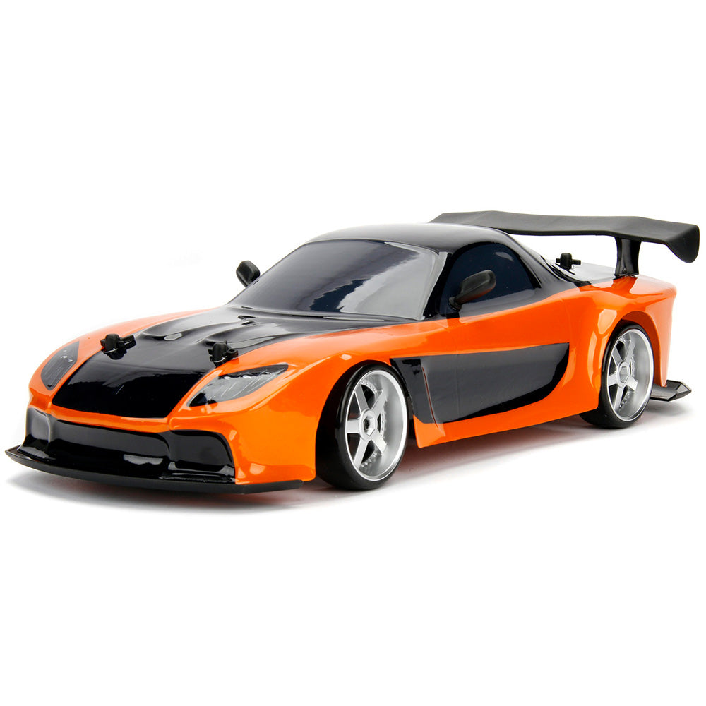Masina Jada Toys RC Fast & Furious Mazda RX-7 Drift 1:10 cu telecomanda