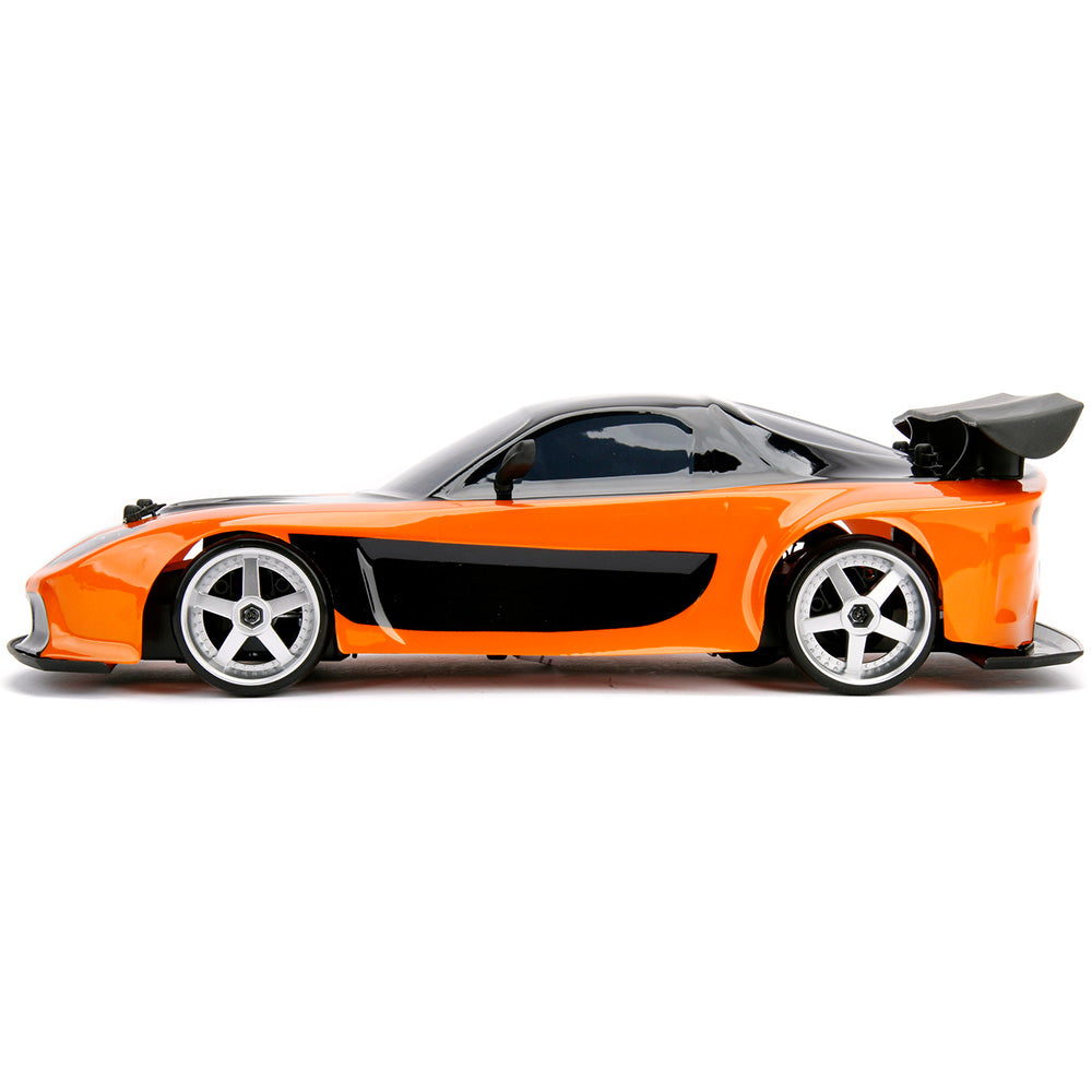 Masina Jada Toys RC Fast & Furious Mazda RX-7 Drift 1:10 cu telecomanda