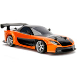 Masina Jada Toys RC Fast & Furious Mazda RX-7 Drift 1:10 cu telecomanda