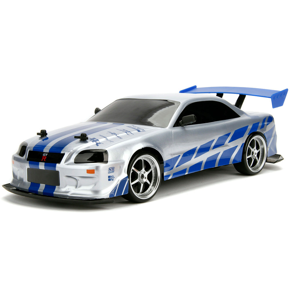 Masina Jada Toys RC Fast & Furious Nissan Skyline GT-R Drift 1:10 cu telecomanda