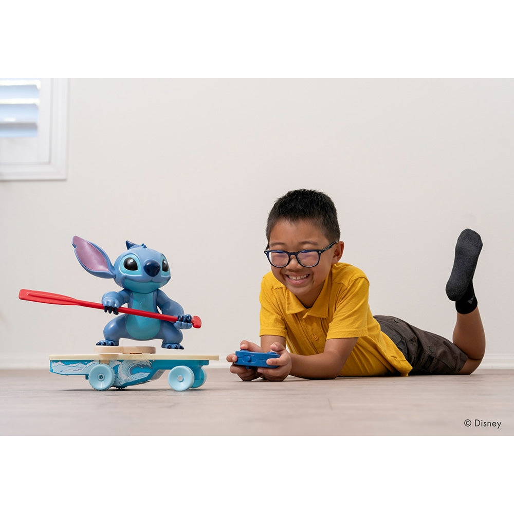 Masina Jada Toys Surfer Stitch 25 cm cu telecomanda