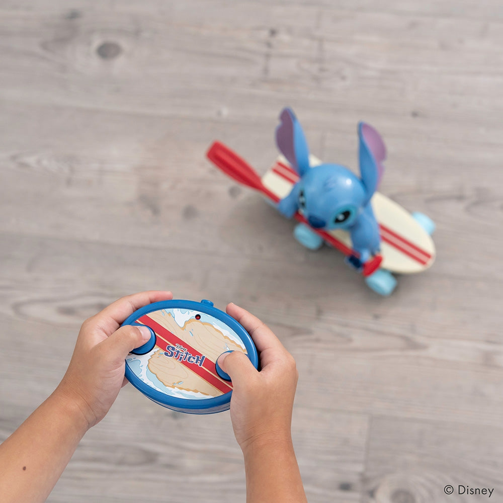Masina Jada Toys Surfer Stitch 25 cm cu telecomanda