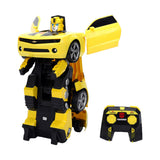 Masina transformabila Jada Toys RC Transformers Converting Bumblebee 28 cm cu telecomanda