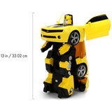 Masina transformabila Jada Toys RC Transformers Converting Bumblebee 28 cm cu telecomanda