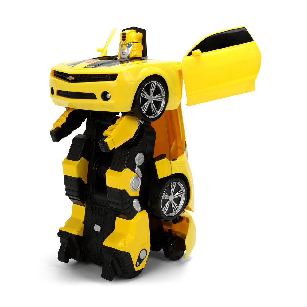 Masina transformabila Jada Toys RC Transformers Converting Bumblebee 28 cm cu telecomanda