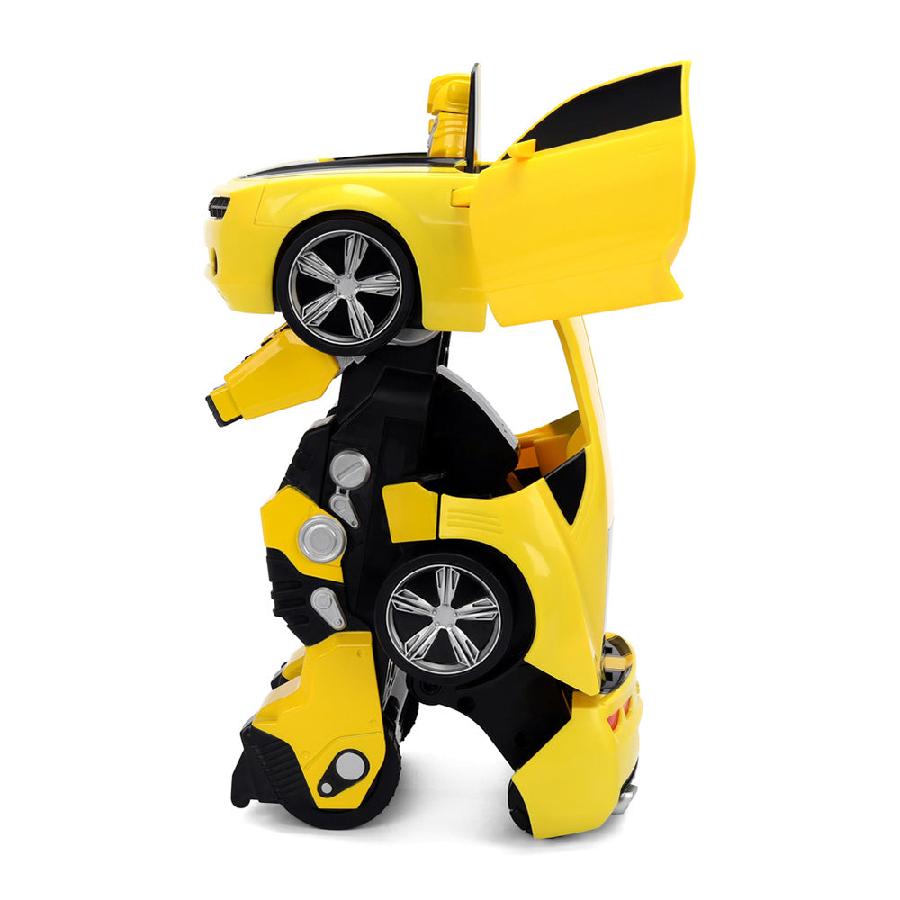 Masina transformabila Jada Toys RC Transformers Converting Bumblebee 28 cm cu telecomanda