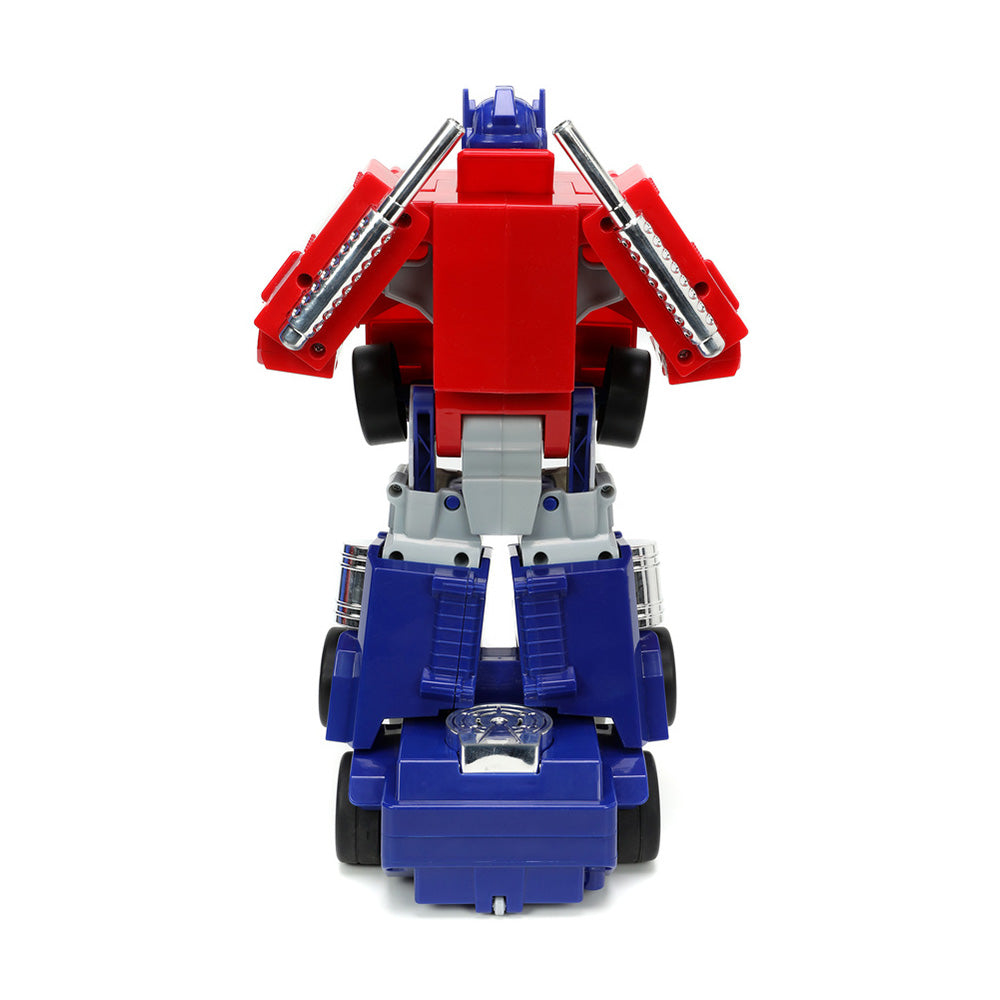 Masina transformabila Jada Toys RC Transformers Converting Optimus Prime 34 cm cu telecomanda