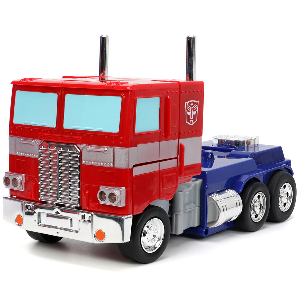 Masina transformabila Jada Toys RC Transformers Converting Optimus Prime 34 cm cu telecomanda