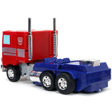 Masina transformabila Jada Toys RC Transformers Converting Optimus Prime 34 cm cu telecomanda
