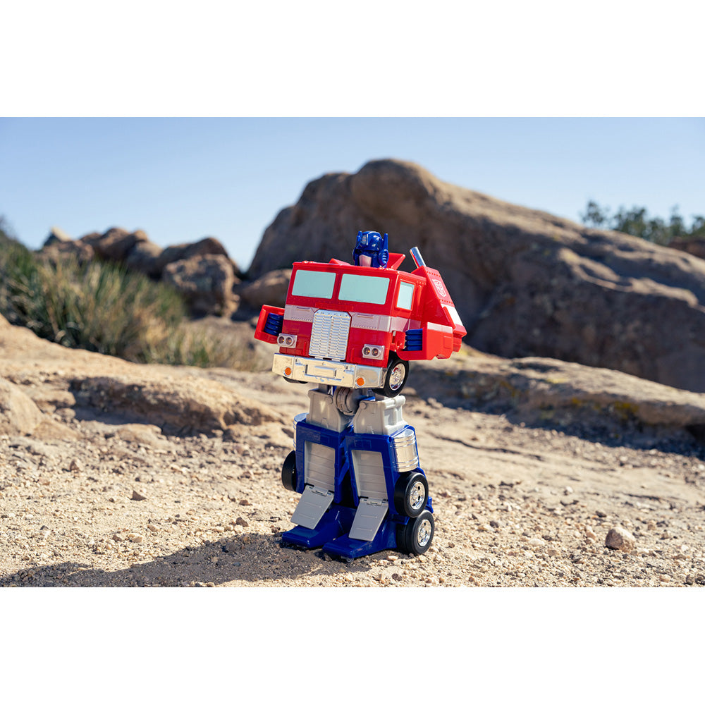 Masina transformabila Jada Toys RC Transformers Converting Optimus Prime 34 cm cu telecomanda